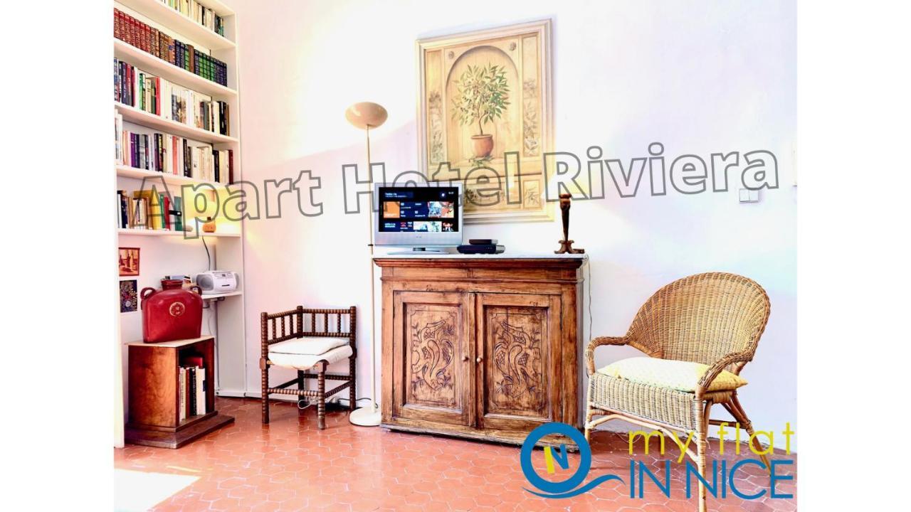 Aparthotel Riviera - Balcon Honore 1 - Old Town - 5 Mn Promenade Des Anglais Et Plage - Charme Absolu - Appartement 2 Pieces Avec Balcon Ac - Vue Mer Et Ville 니스 외부 사진